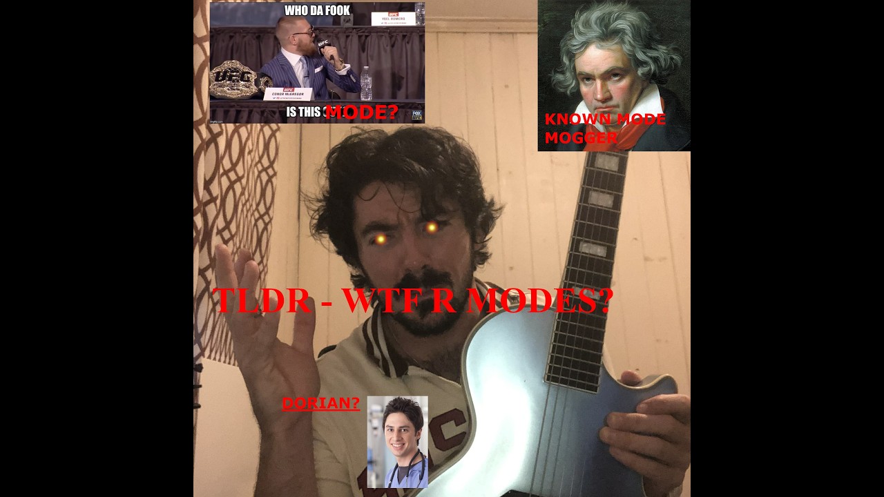 MODES FOR MAD LADS (Guitar Tutorial)