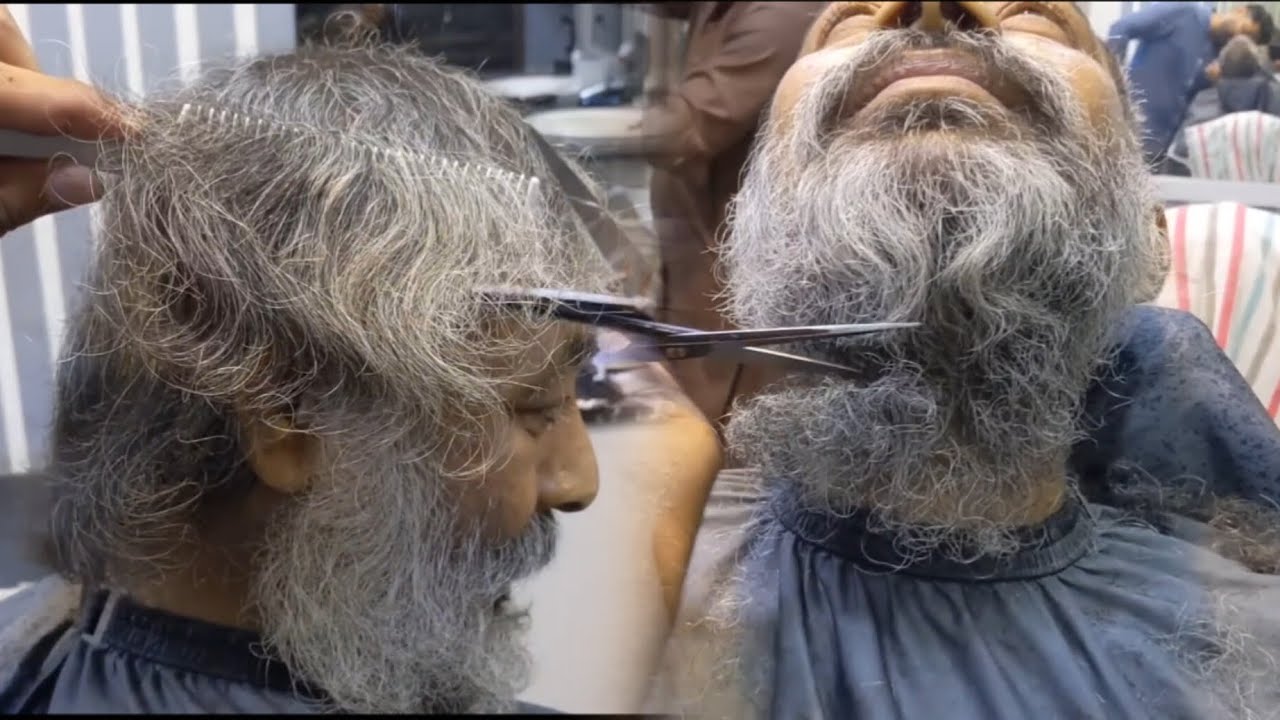 Homeless Man Hair And Beard Makeover That Changed Everything Transformation #hammadhairstudio