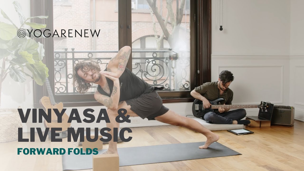 🎶 Live Music Vinyasa Flow | Forward Folds