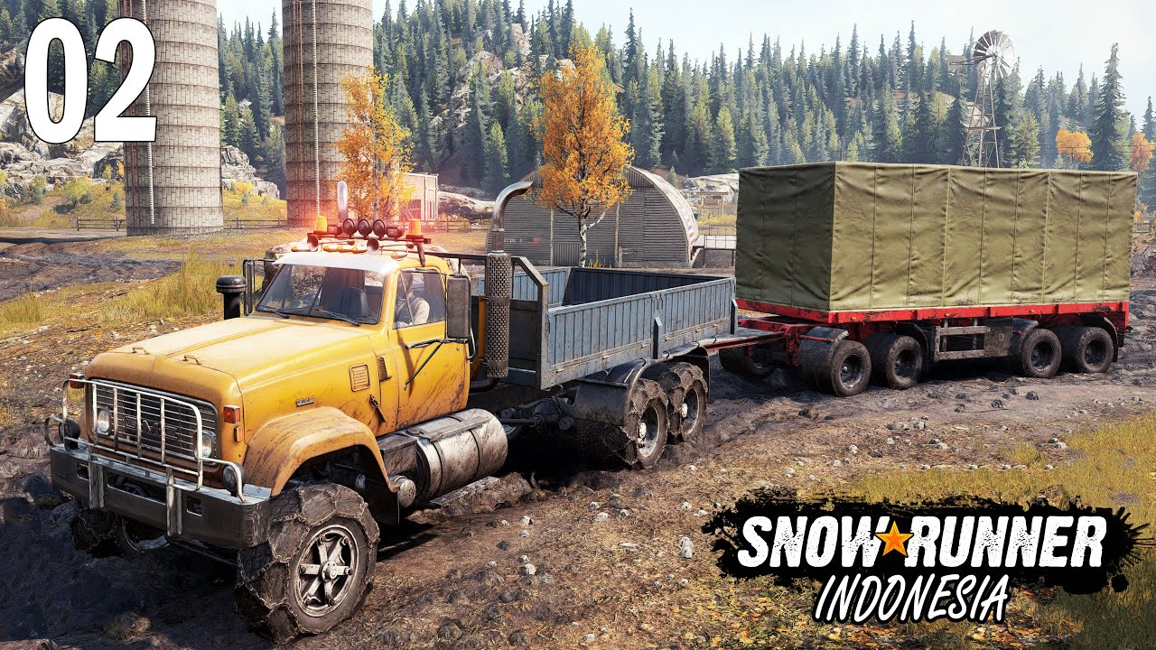 MENGIRIM ALAT PERBAIKAN UNTUK PERTANIAN - Part 2 | SNOWRUNNER INDONESIA | Logitech g29