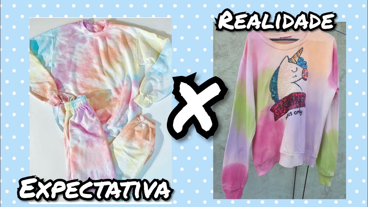 FIZ TIE DYE E DEU ERRADO