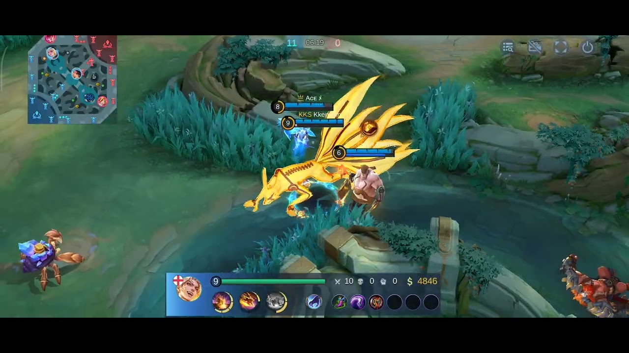 Lucas Naruto skin mythical glory gameplay.#mlbb