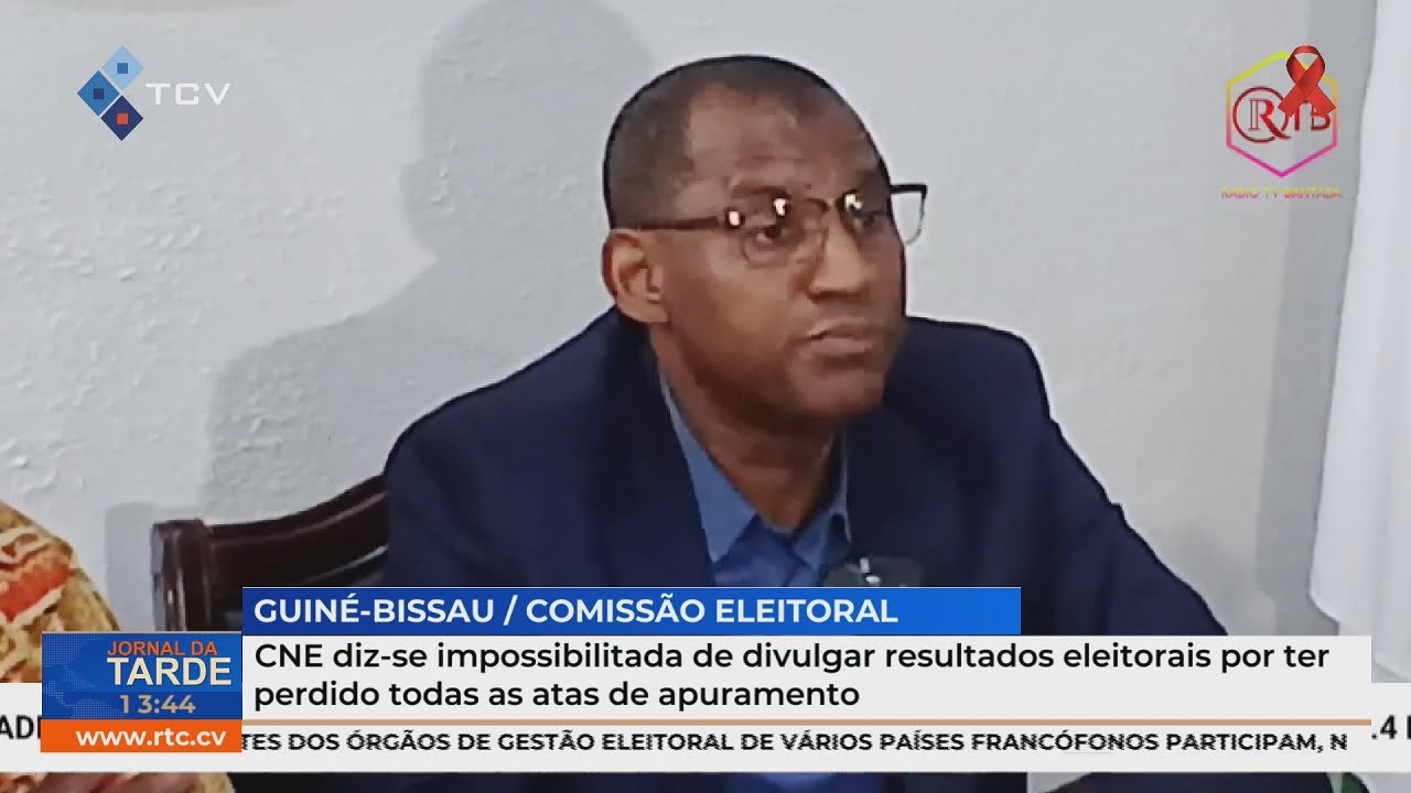 Guiné-Bissau: CNE fala em impossibilidade de divulgar resultados por perda de atas