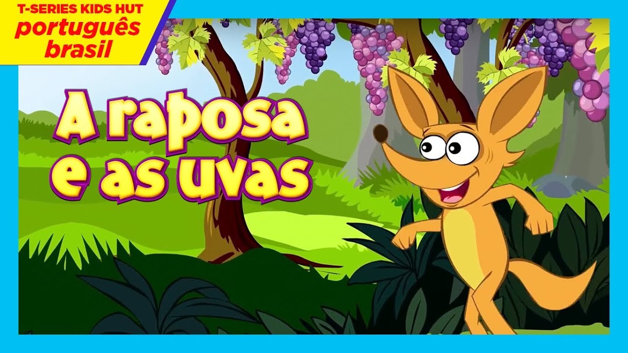 A raposa e as uvas - a hist&oacute;ria das uvas azedas