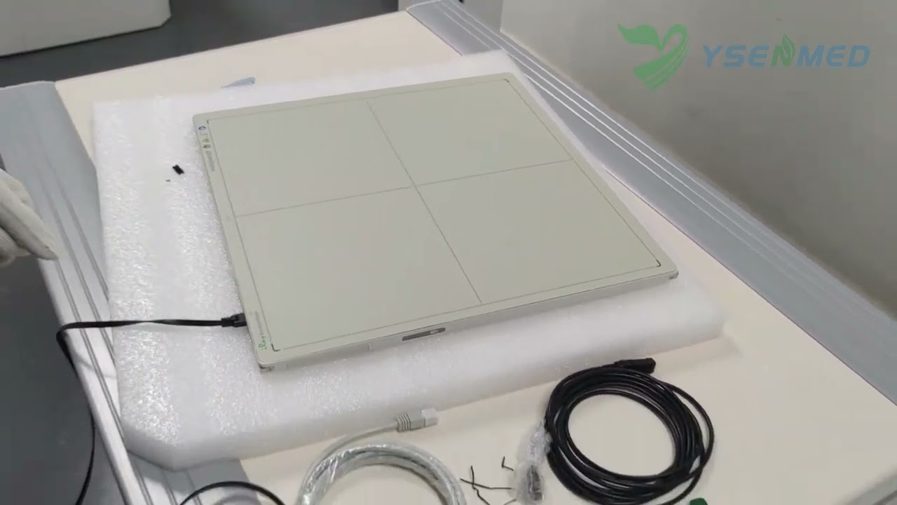 Iray wireless flat panel detector  installation video