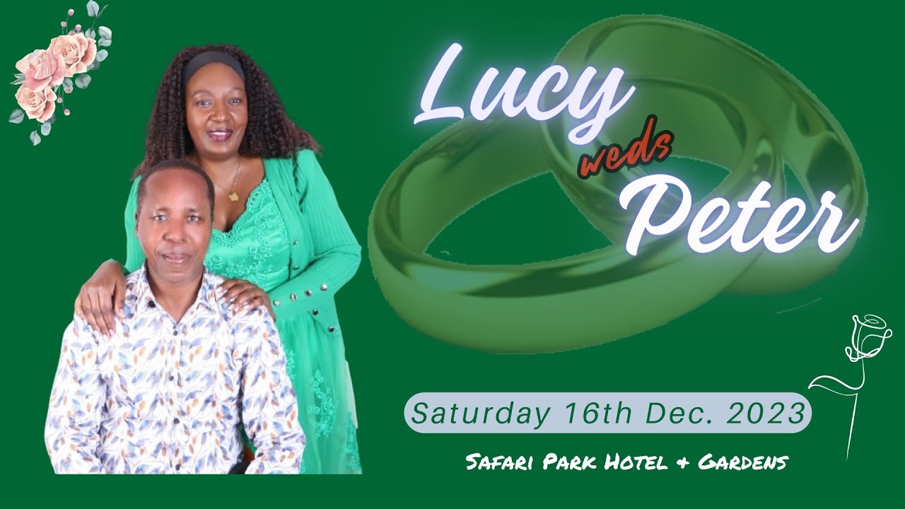 Lucy weds Peter.