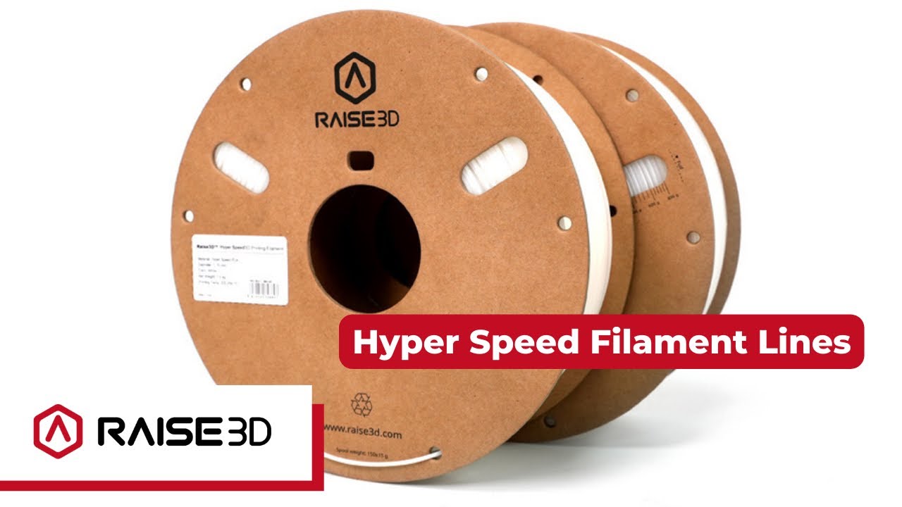 How Do Thermoplastic Filaments Perform During High-Speed Printing? - Raise3D Hyper FFF&trade;