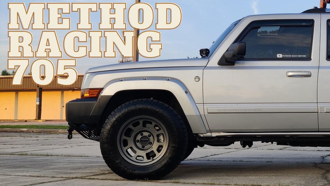 Jeep Commander получил новые колеса! Method Race 705!