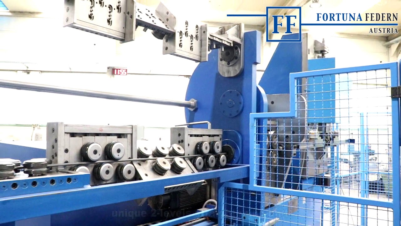 DTL-12-R CNC Full automatic double torsion line by Fortuna Federn