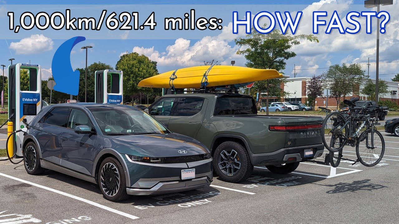 Hyundai Ioniq 5 - 1,000km Challenge USA | Long Distance EV Day Trip