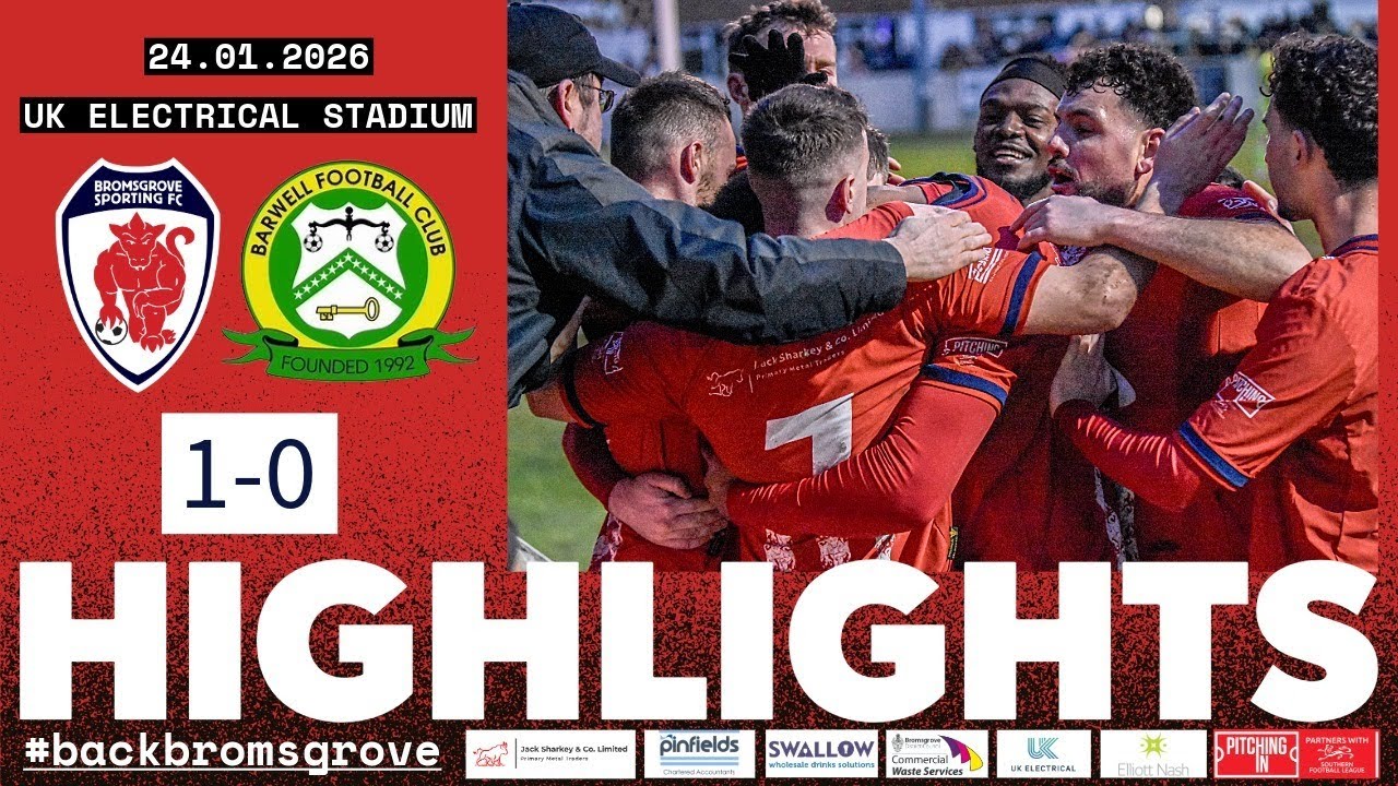 A Shaw thing! | Bromsgrove Sporting 1-0 Barwell