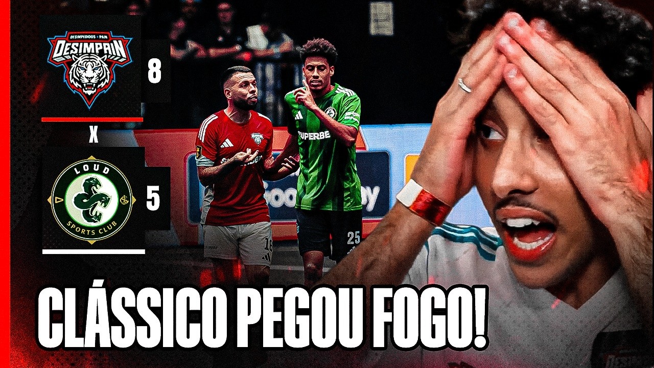 BASTIDORES DA KINGS LEAGUE BRASIL | DESIMPAIN 8 X 5 LOUD | O DESIMPAIN VENCE O CL&Aacute;SSICO NA KINGS! 👑