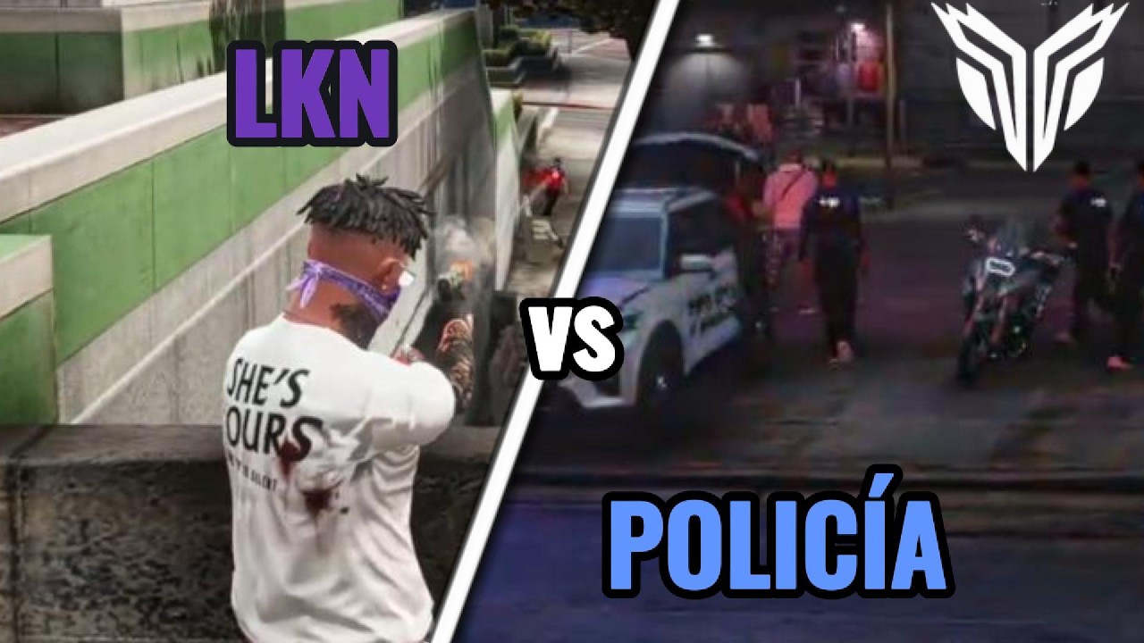 LKN VS Policía | Robo a tienda | CreativosRP |