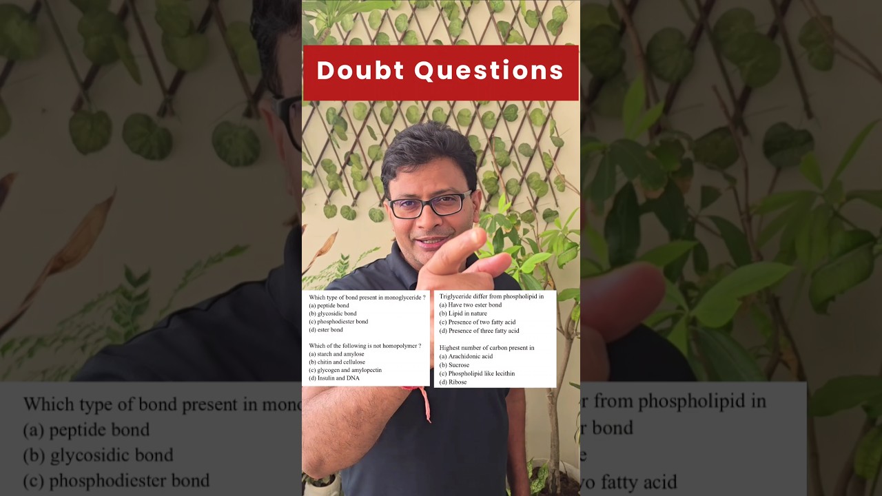 Doubt Question 😱 NEET 2027 Preparation #ytshorts #neet #neet2027 #mdsir