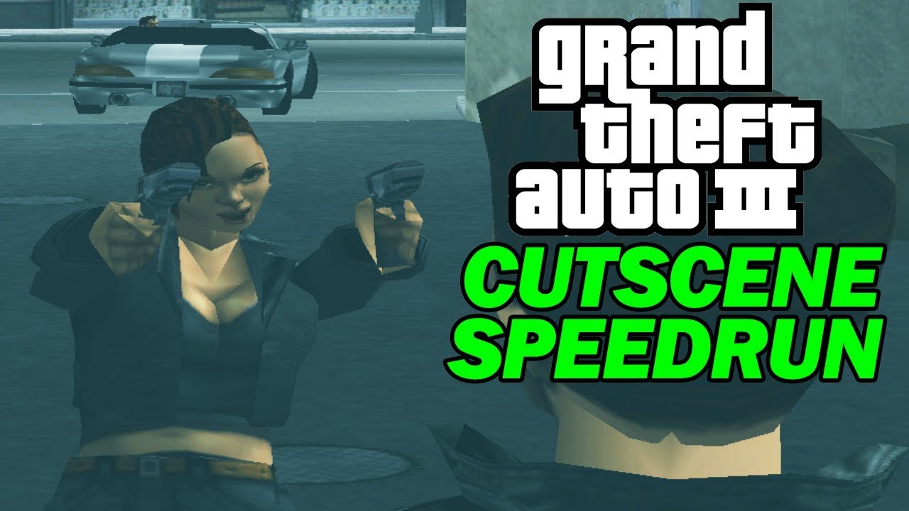 Grand Theft Auto III - All Missions Speedrun with Cutscenes