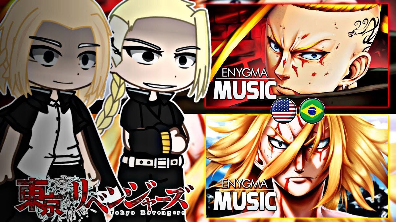 Tokyo Revengers React a Rap do Mikey e Rap do Draken (2 em 1) | Enygma | Gacha React 🇧🇷/🇺🇸