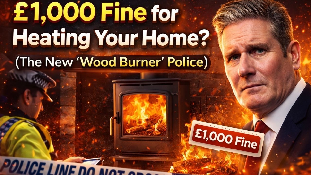 &pound;1,000 Fine for Heating Your Home? (The New 'Wood Burner' Police)