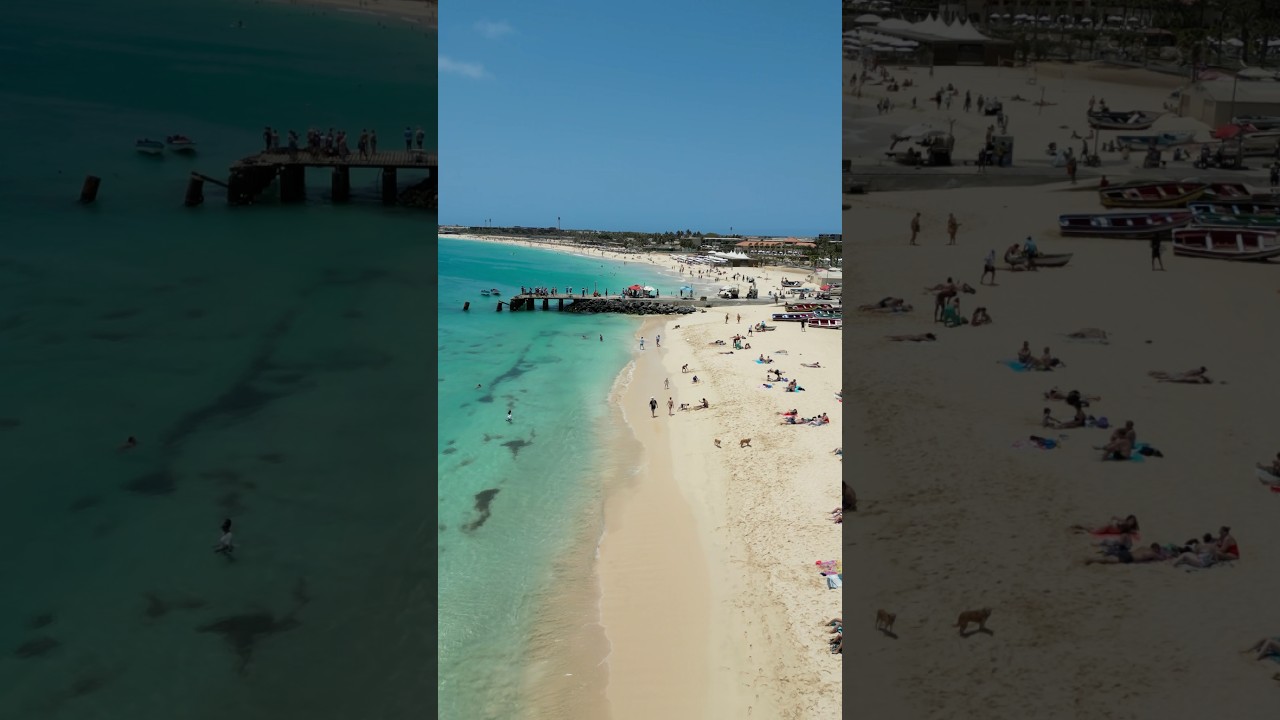 Beach life in Sal, Cabo Verde 🇨🇻
