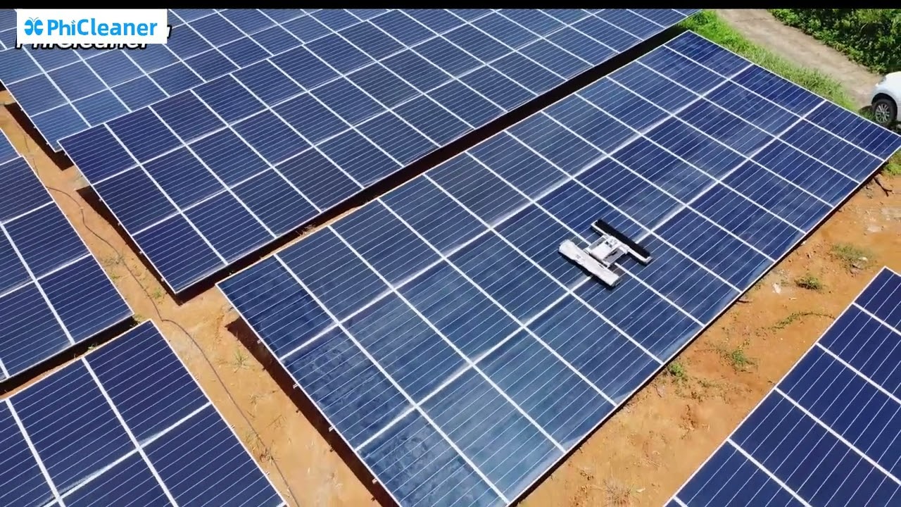 🌹 【 Beyond the Speed Trap, #PhiCleaner redefines the race 】#solarcleanrobot #photovoltaic #pvclean