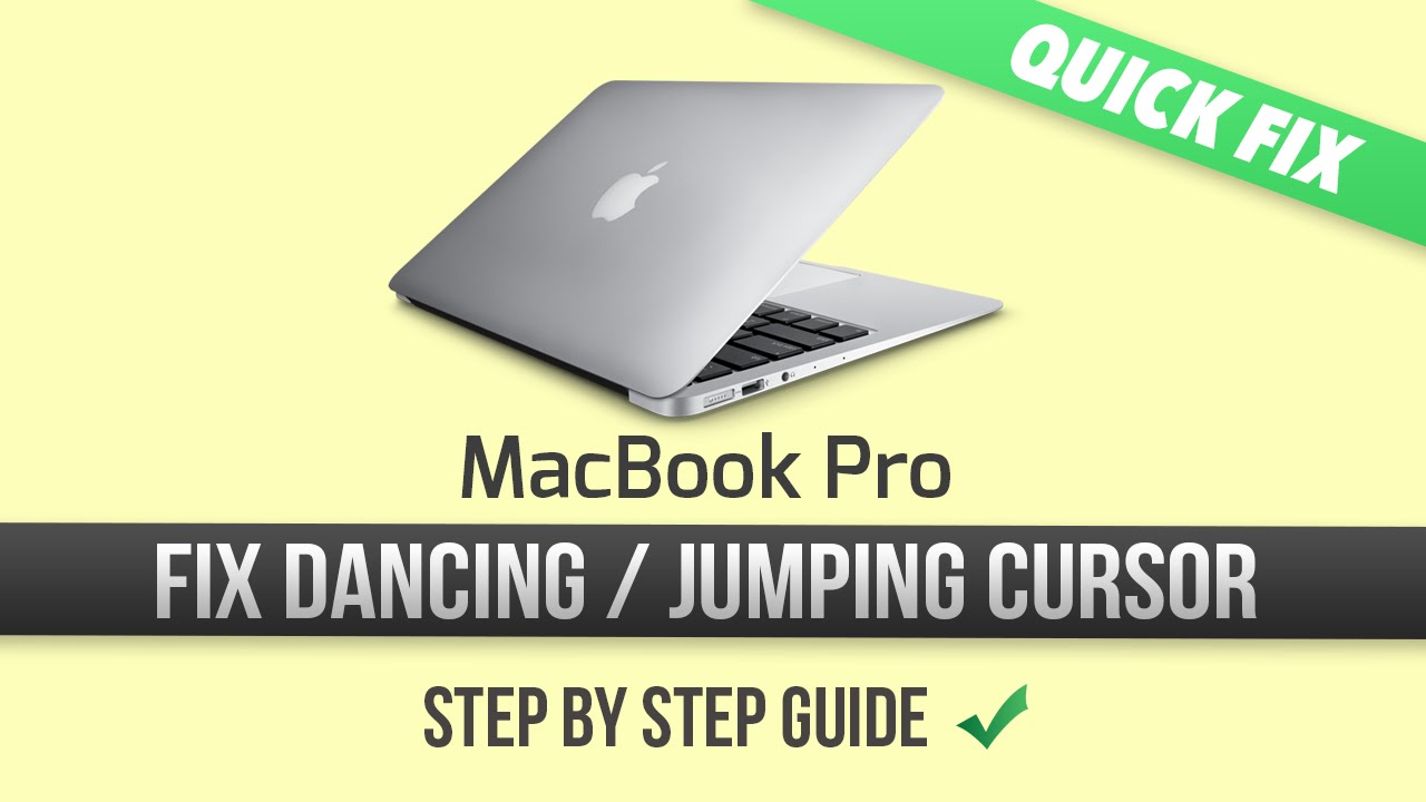 Как исправить танцующий или прыгающий курсор на MacBook Pro