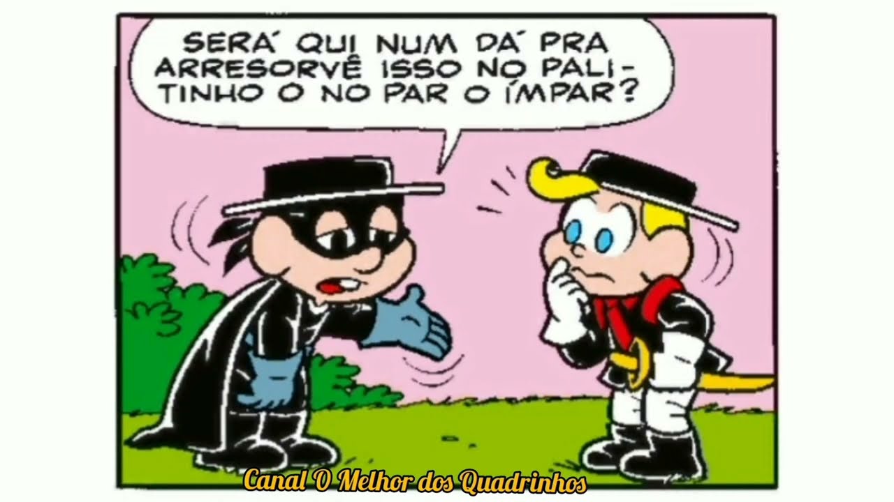 Duas Incríveis Paródias com o Chico Bento e sua Turma - Não Perca - Gibi Narrado - Turma da Mônica