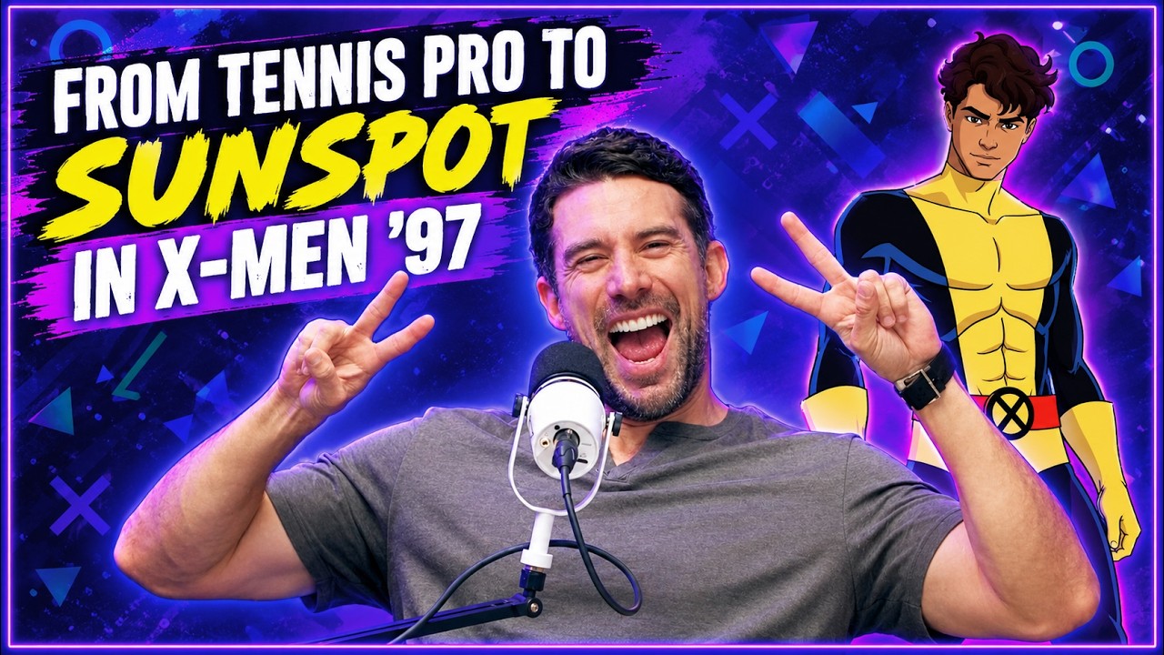 From Tennis Pro to Sunspot! Gui Agustini&rsquo;s Unconventional Journey | X-Men &lsquo;97