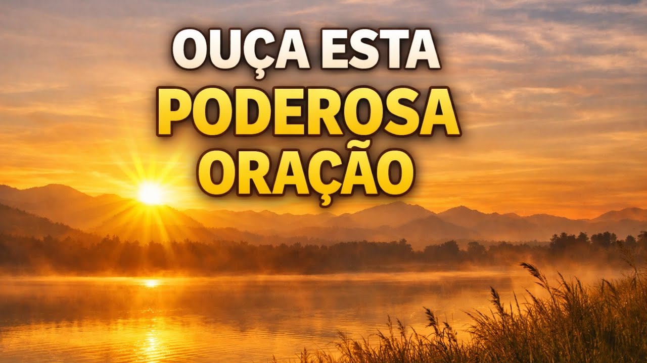 Oração da Manhã Muito Poderosa — Deus, Este Dia É Teu | Até Jesus Voltar