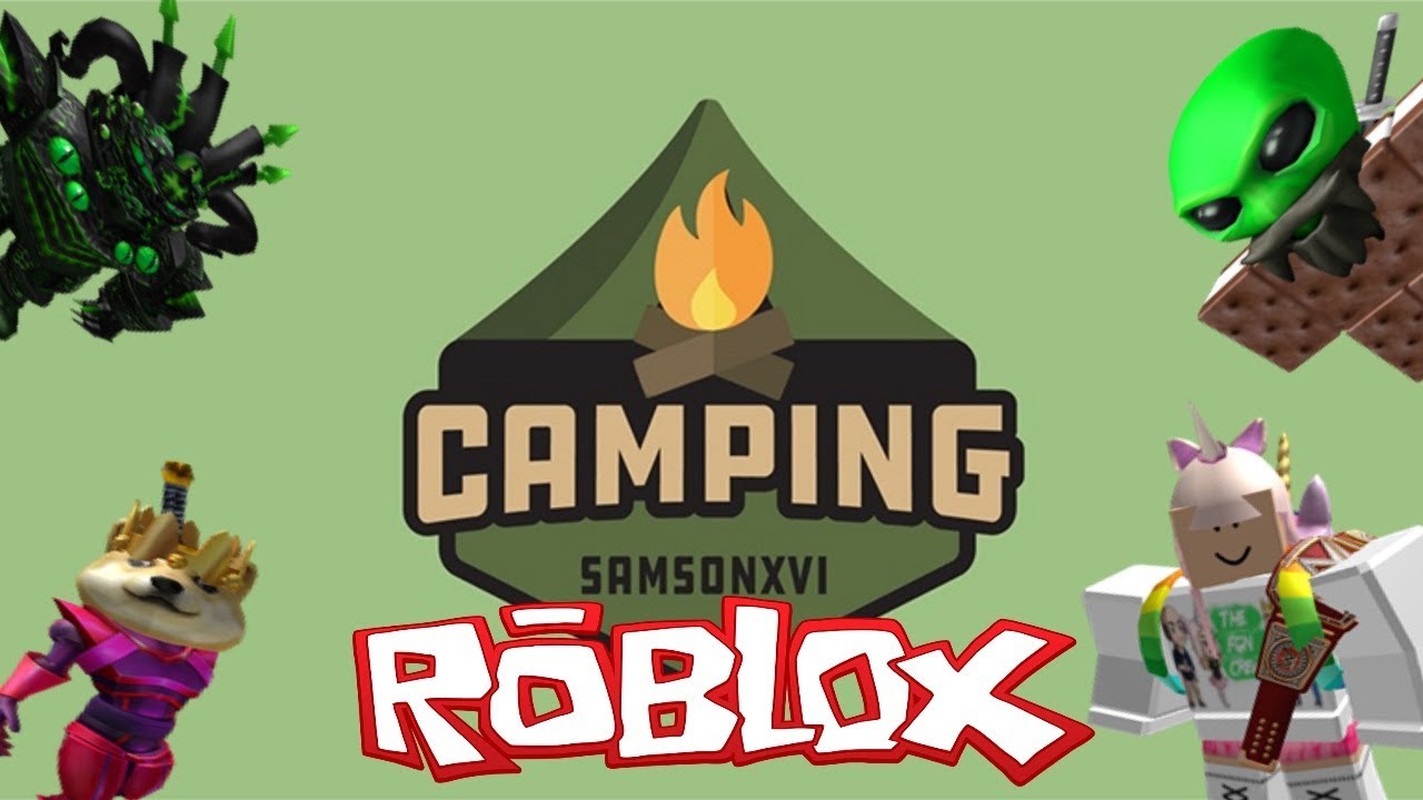 Команда FGN играет: ROBLOX — Кемпинг