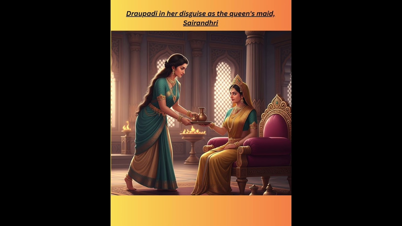 The Final Exile:Virata Parva, the 4th book of the Mahabharata.#bhagwatgita #mahabharat#viralshorts