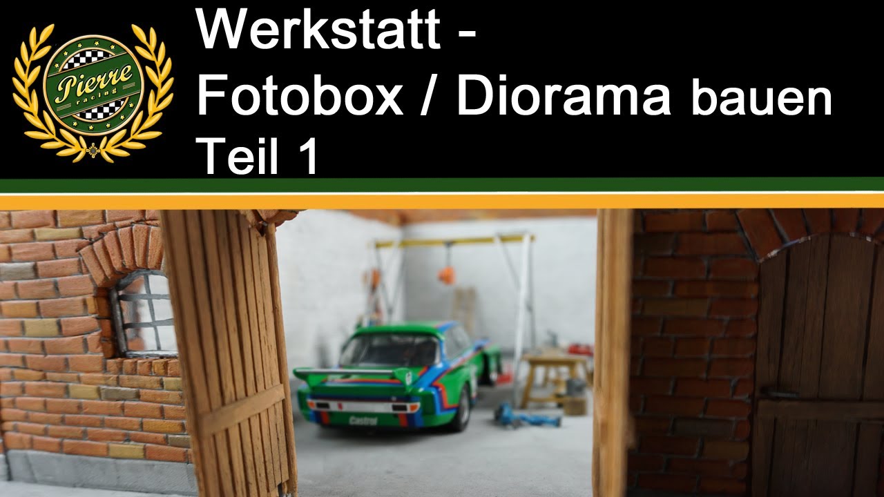 Werkstatt - Fotobox / Diorama bauen - Teil 1
