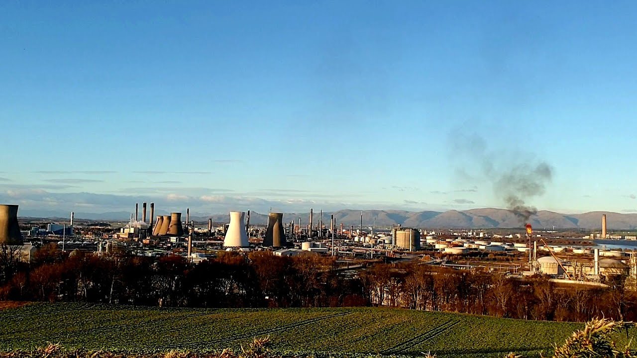 Grangemouth MICC semi annual siren test - attack/all clear 🏭🔊