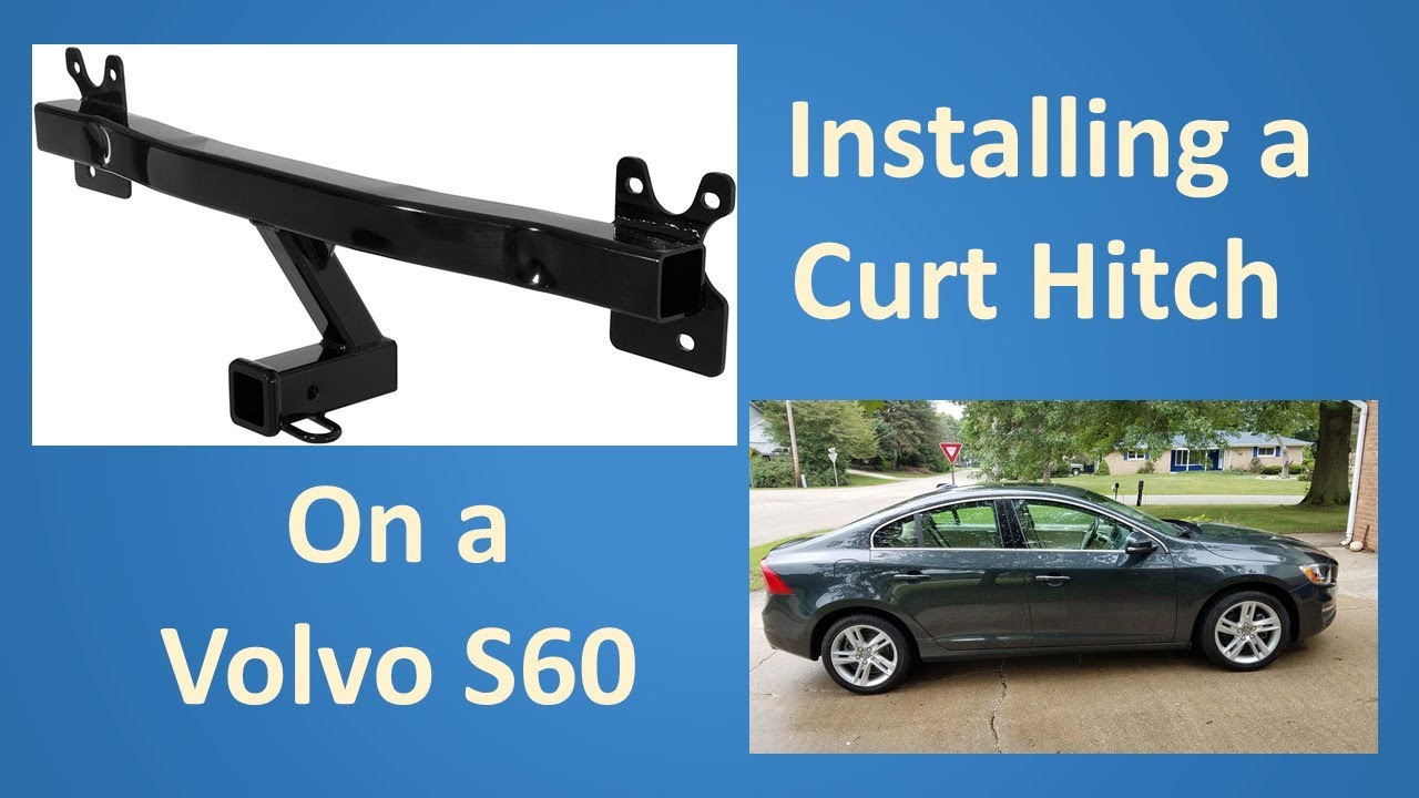 Installing a Curt Class III Hidden Hitch on a Volvo S60