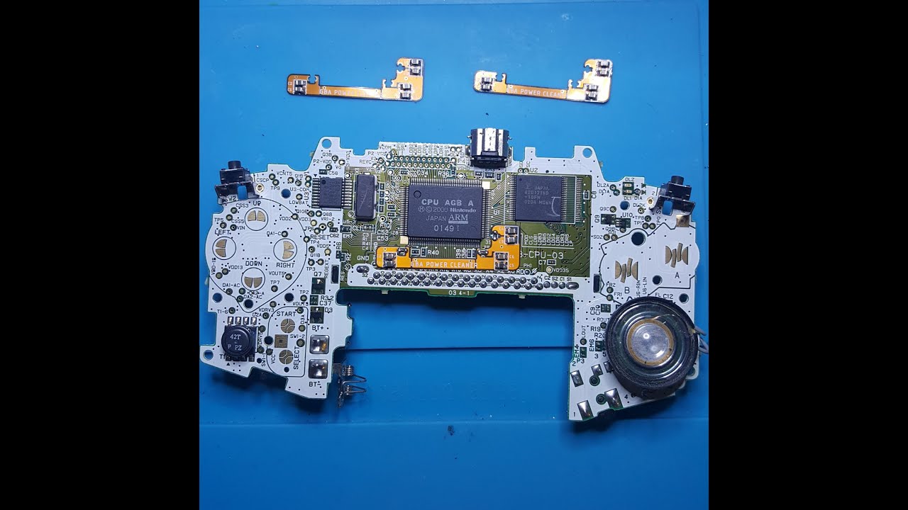 GBA Power Cleaner Flex PCB and Standard PCB Installation