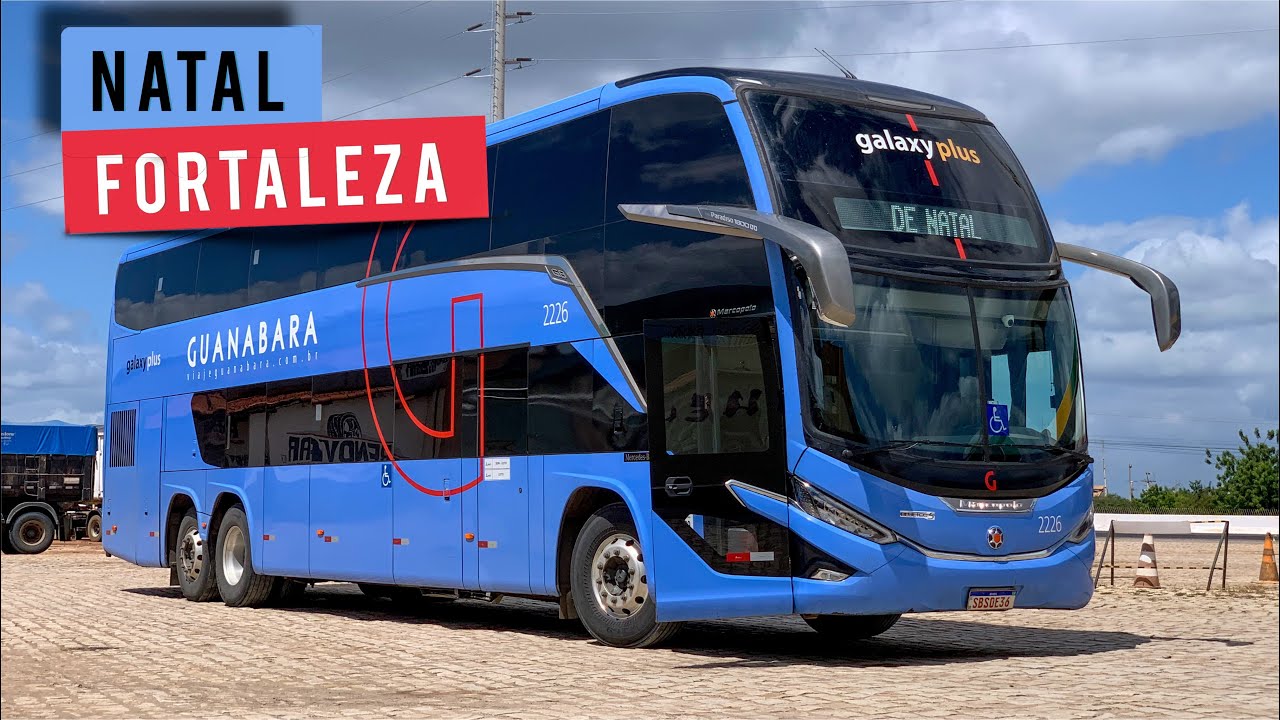 Natal x Fortaleza no SEMI-LEITO da GUANABARA | Renovação de frota #vlog