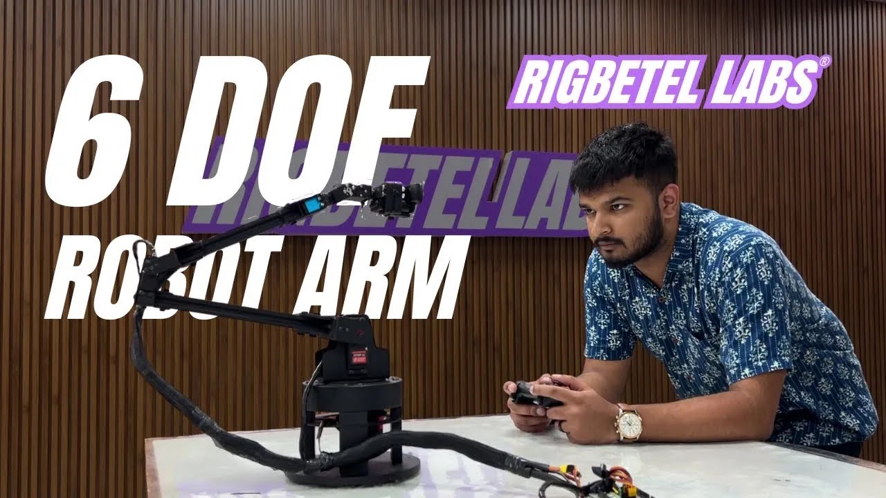 ROS based 6 DOF Robotic Arm Custom Developed for a Client!! Complete Walkthrough and Demo