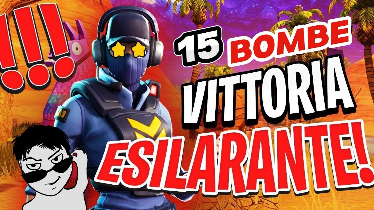 Vittoria reale 15 bombe solo fortnite game
