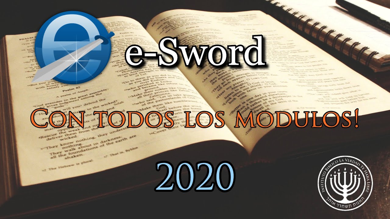 Descargar E-Sword + Biblias, Diccionarios, Comentarios & Módulos-