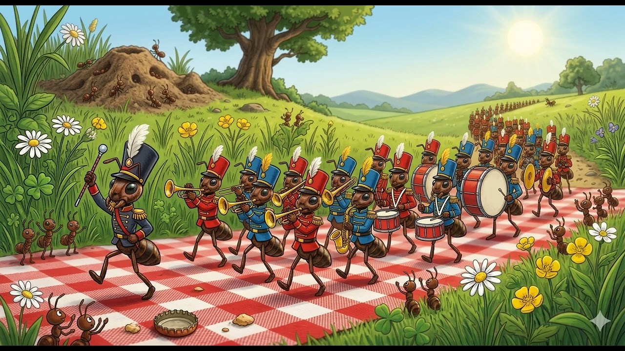 ko0x march of the ants Jazz Band AI Cover