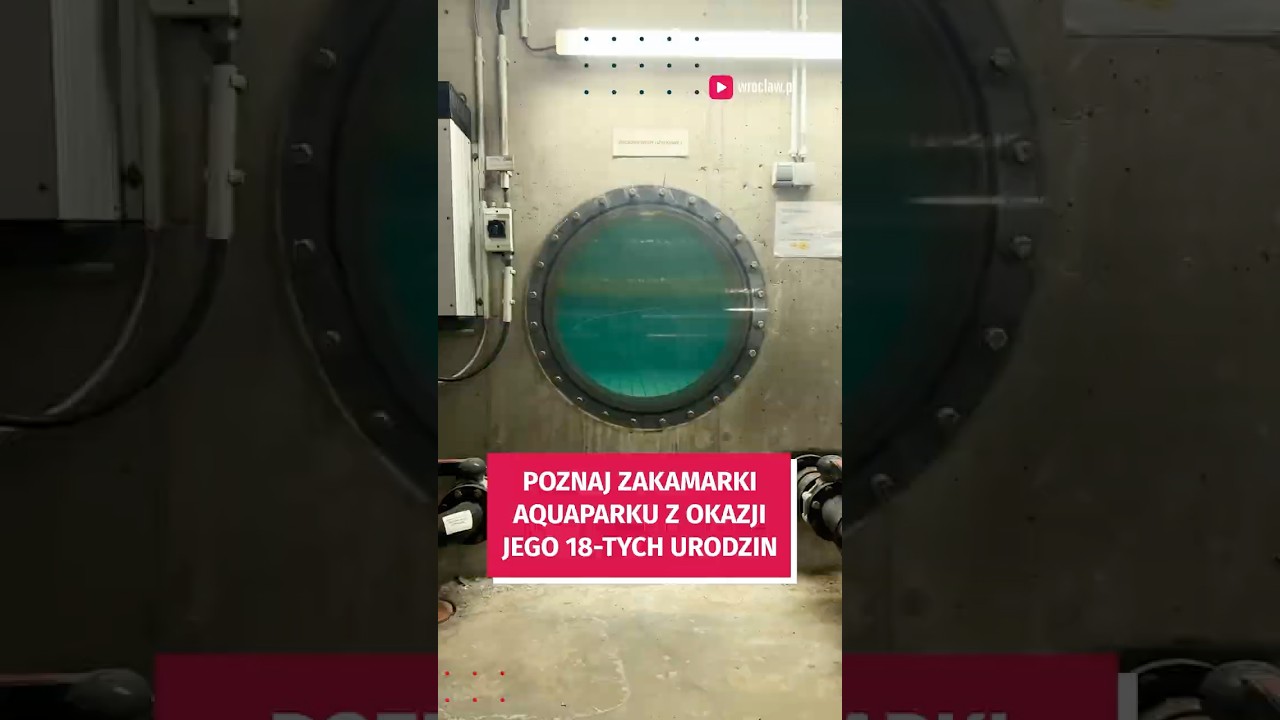 Poznaj zakamarki Aquaparku i wejdź w miejsca, kt&oacute;re nie są dostępne dla klient&oacute;w #wroclaw