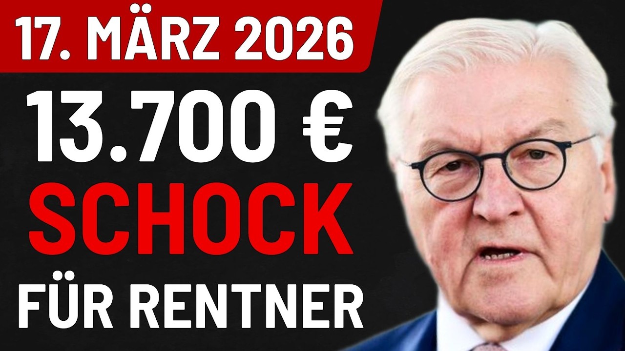 17. MÄRZ | Schock für Rentner 👉 Renten-Doppelbesteuerung ist seit 2002 verfassungswidrig