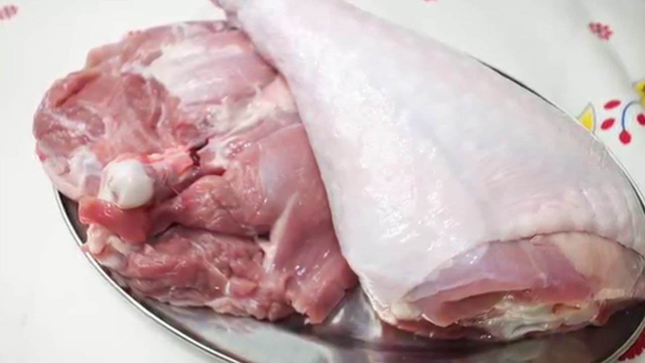 Pernas de Peru no forno (turkey legs in the oven)