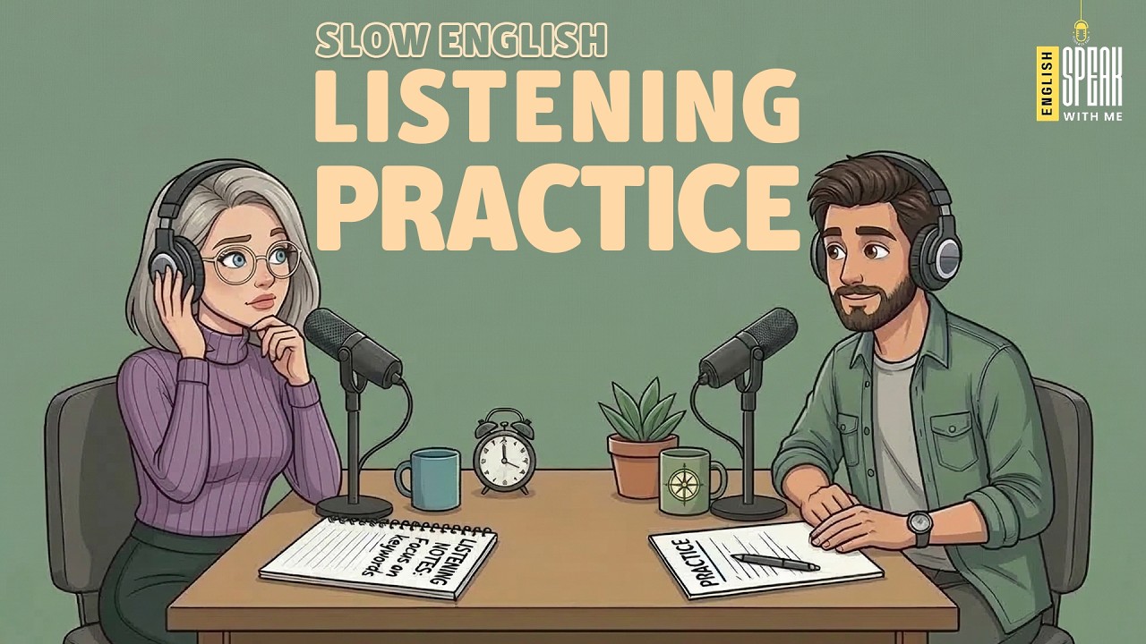 Slow English Listening Practice | Speak English Confidently Every Day