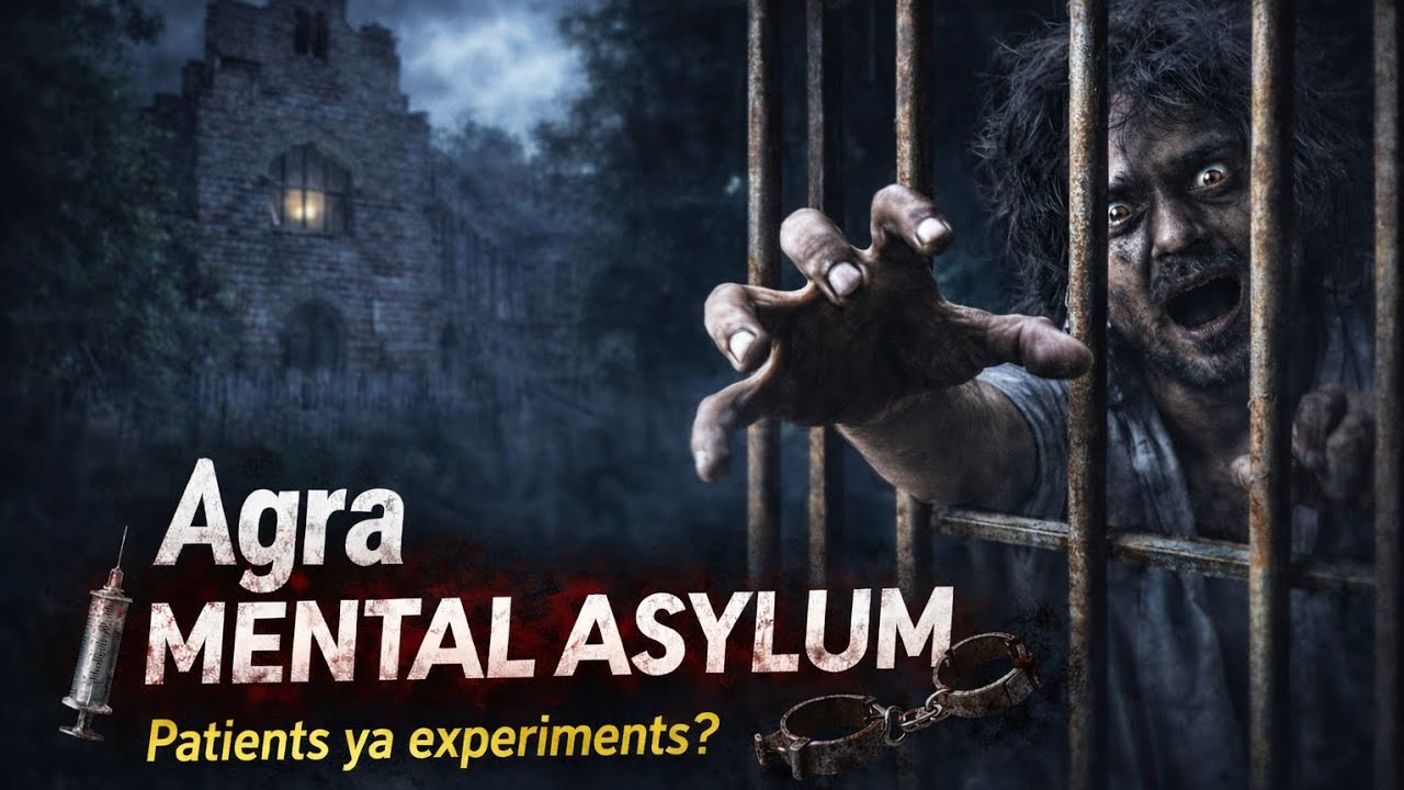 Agra Mental Asylum Expose : Jahan Logo Ko Thik Nhi Balki Unpe Experiments Krte The 😨 #horrorstories 