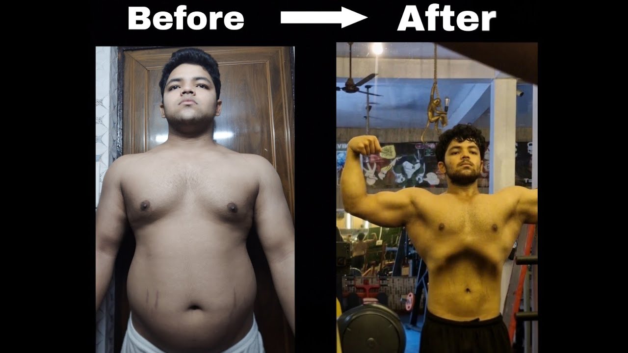 fat to fit - my 4 months natural body transformation 