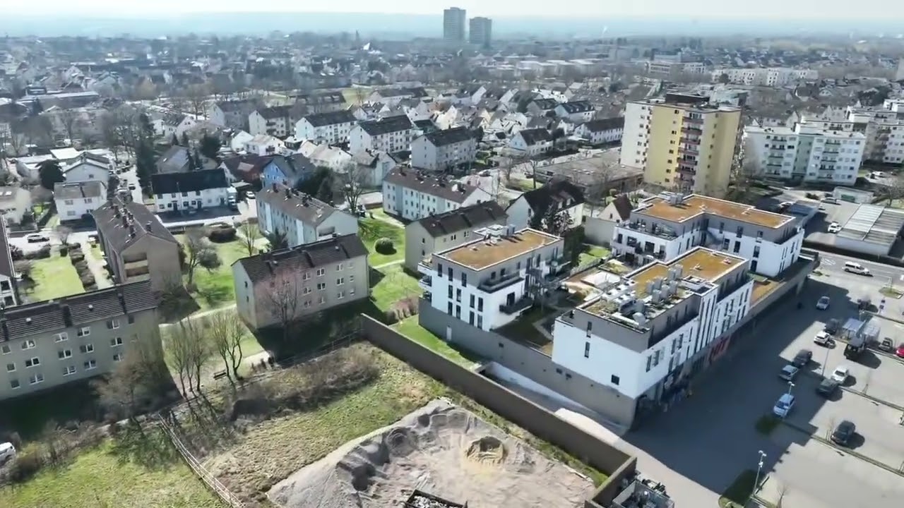 Das Neubaugebiet von Hochheim am Main von oben 👆 