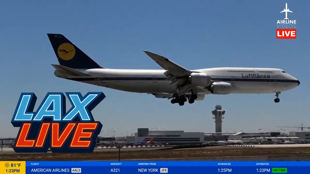 🔴LIVE LOS ANGELES (LAX) AIRPORT PLANE SPOTTING ACTION! (August 7th, 2025)
