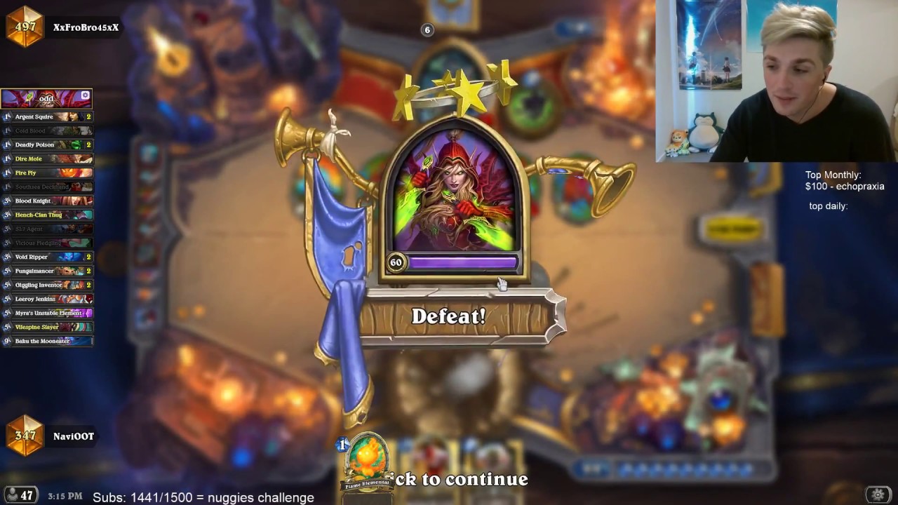 Hearthstone - Thijs - Fresh Boomsday Decks | Top 4 HCT Germany