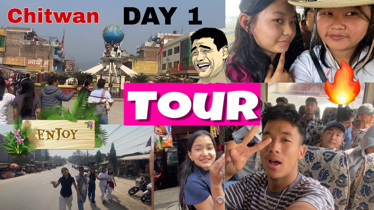 DAILY VLOG 1 !! TOUR CHITWAN !! WITH FRIENDS 💕🔥🔥#vlog #dailyvlog #ishaklimbuvlog #chitwan 