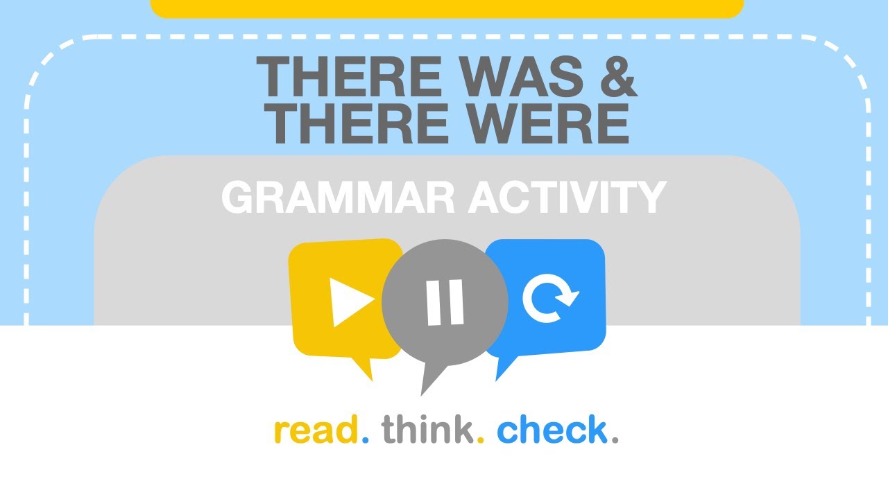 Grammar Activities: There Was & There Were (Multiple Choice)