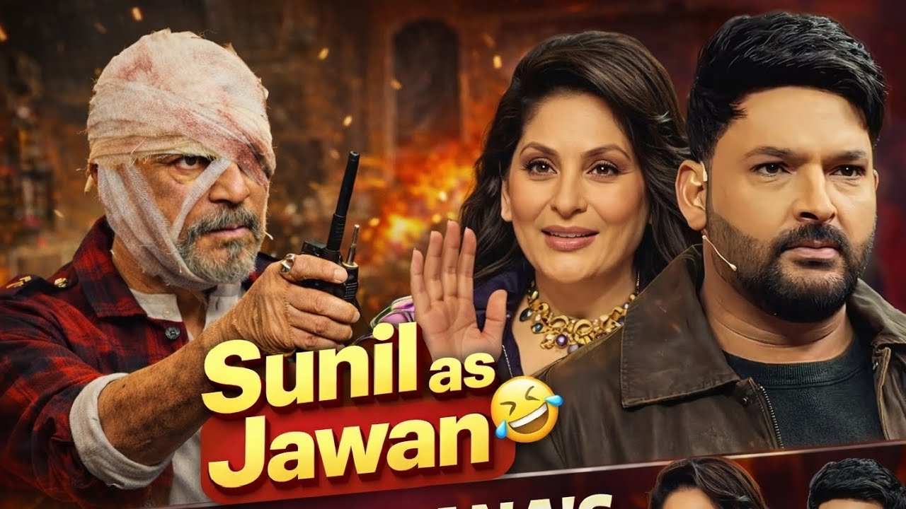Kapil Sharma’s Funniest Reaction to Sunil Grover’s Jawan Mimicry. #netflix 
